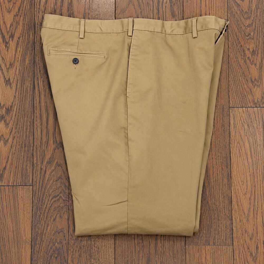 {Lands’ End} traditional-fit cotton chinos, 40